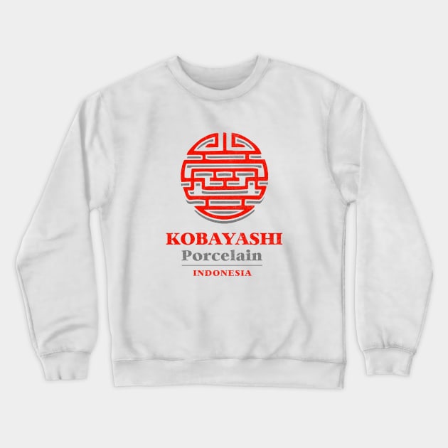 Kobayashi Porcelain Crewneck Sweatshirt by dumbshirts